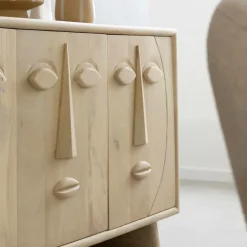 Buffet<Made in Meubles Buffet en bois de manguier Facia