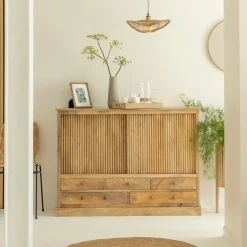 Buffet<Made in Meubles Buffet en bois de manguier Liora