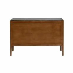 Buffet<Made in Meubles Buffet en bois de manguier et marbre noir Roch