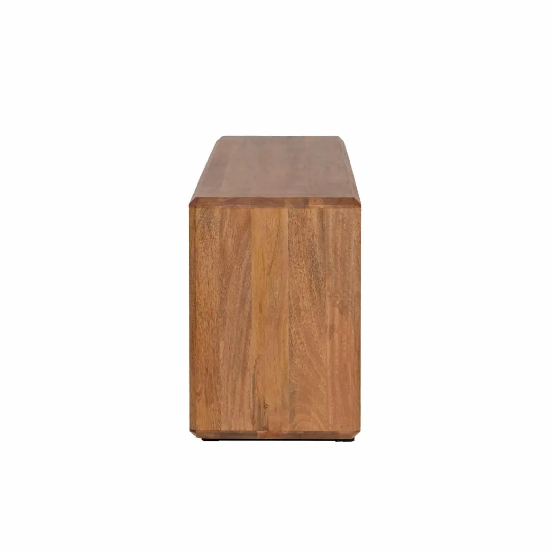 Buffet<Made in Meubles Buffet en bois de manguier et métal Eglantine