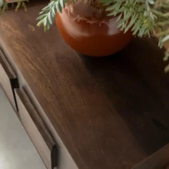 Buffet|Meuble De Rangement<Made in Meubles Buffet en bois de manguier foncé Hestia