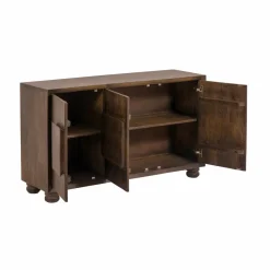 Buffet|Meuble De Rangement<Made in Meubles Buffet en bois de manguier foncé Hestia