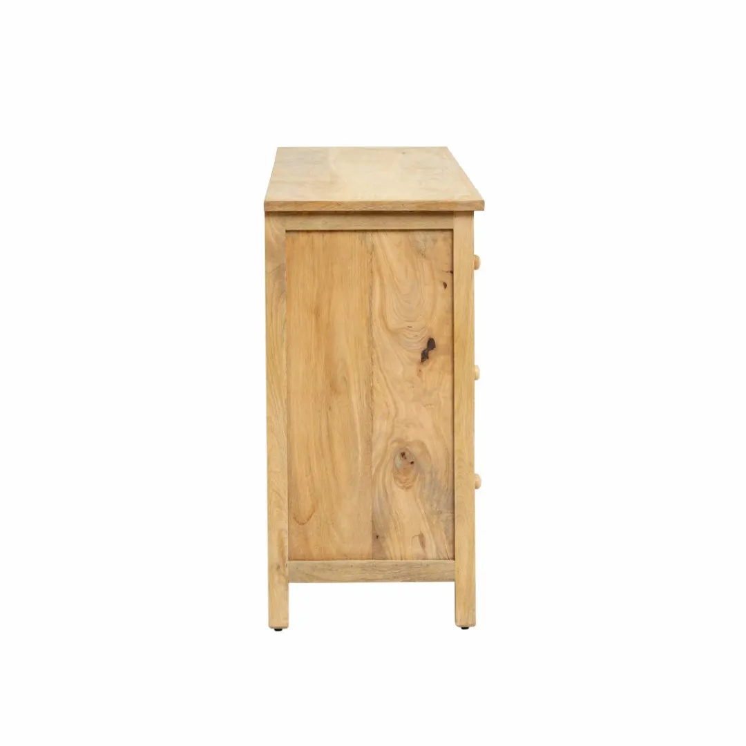 Buffet|Meuble Sous Vasque<Made in Meubles Buffet en bois de manguier blanchi Ronan