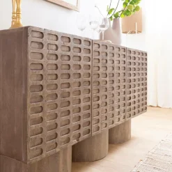 Buffet<Made in Meubles Buffet en bois de manguier Clara