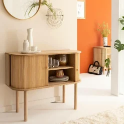 Buffet<Made in Meubles Buffet en bois de pin clair Colin