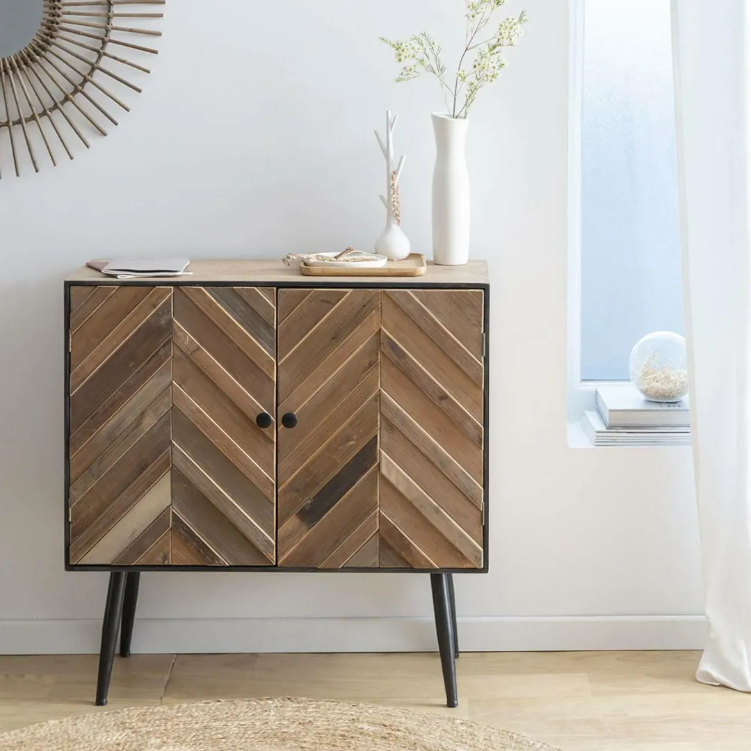 Buffet<Made in Meubles Buffet en bois de sapin Maxine