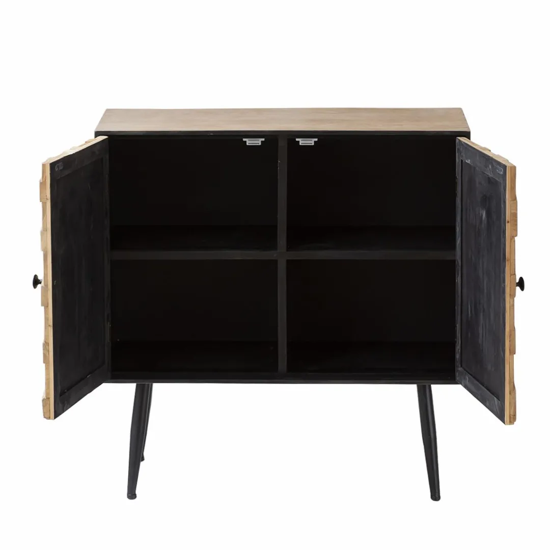 Buffet<Made in Meubles Buffet en bois de sapin Maxine