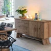 Buffet<Made in Meubles Buffet en bois recyclé 2 portes Blaise