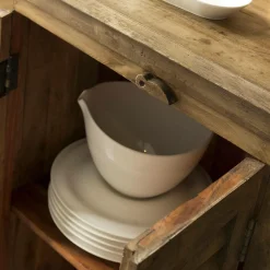 Buffet<Made in Meubles Buffet en bois recyclé 6 portes Aubin