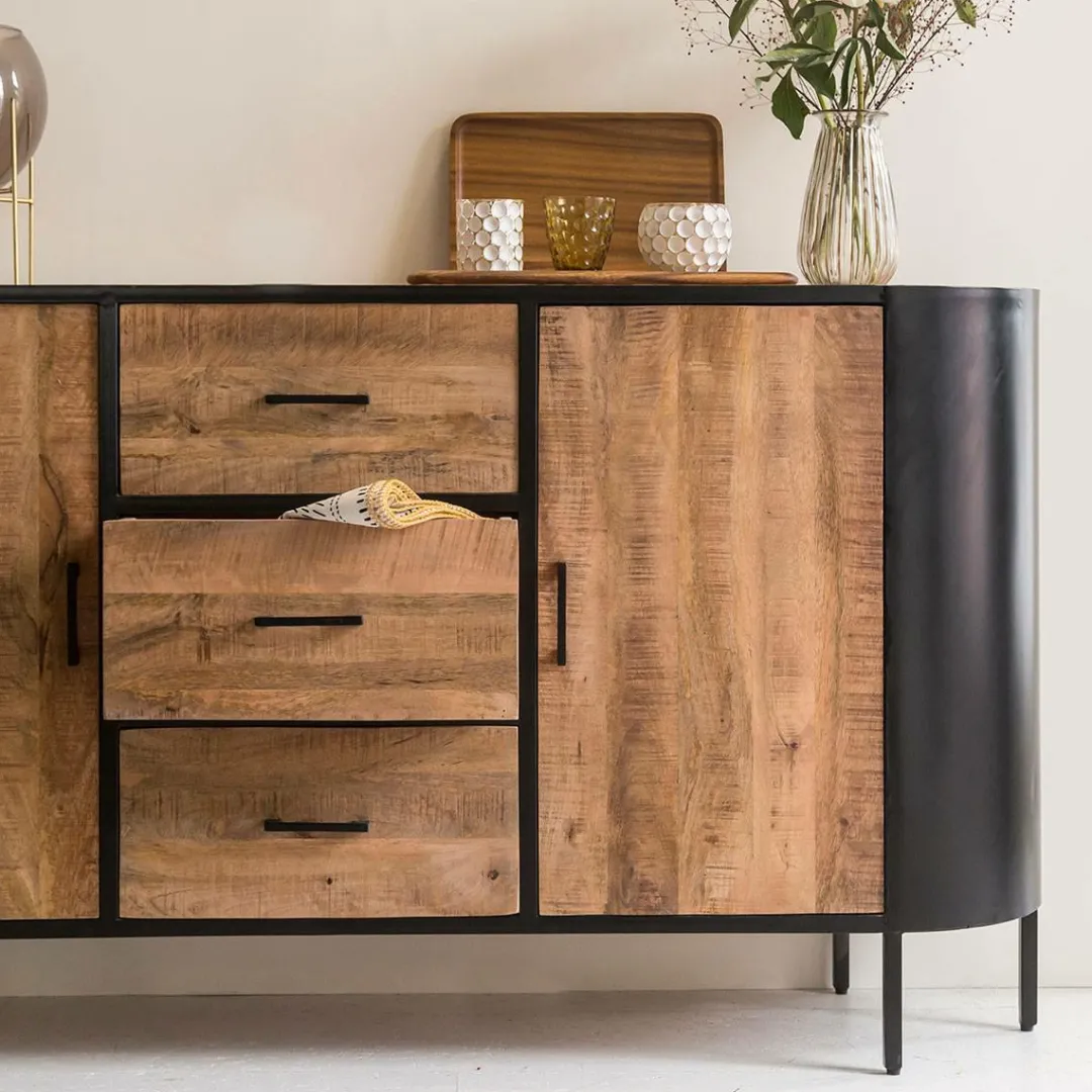 Buffet<Made in Meubles Buffet en métal Achille