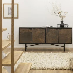 Buffet<Made in Meubles Buffet en métal Claudine