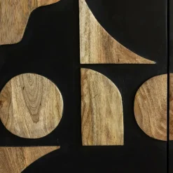 Buffet<Made in Meubles Buffet en métal et bois de manguier Metinna