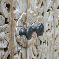 Buffet<Made in Meubles Buffet enfilade en bois de manguier blanchi Lila