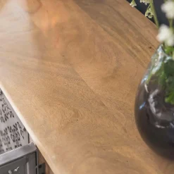 Buffet<Made in Meubles Buffet enfilade en bois de manguier Sahara