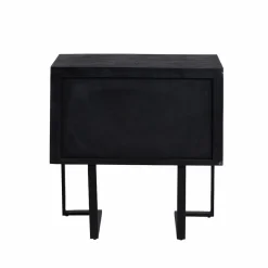 Buffet<Made in Meubles Buffet haut en bois d'acacia et métal Pippa