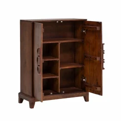 Buffet<Made in Meubles Buffet haut en bois d'acacia Quilla