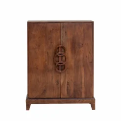 Buffet<Made in Meubles Buffet haut en bois d'acacia Quilla