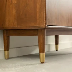 Buffet<Made in Meubles Buffet haut en bois d'acacia Emiel