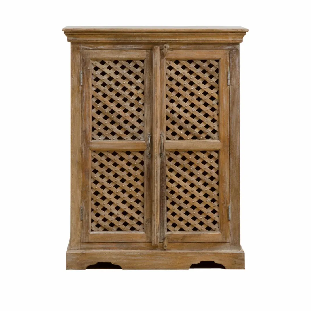 Buffet<Made in Meubles Buffet haut en bois de manguier Rosa