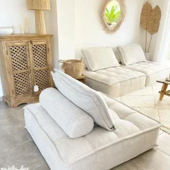 Buffet<Made in Meubles Buffet haut en bois de manguier Rosa