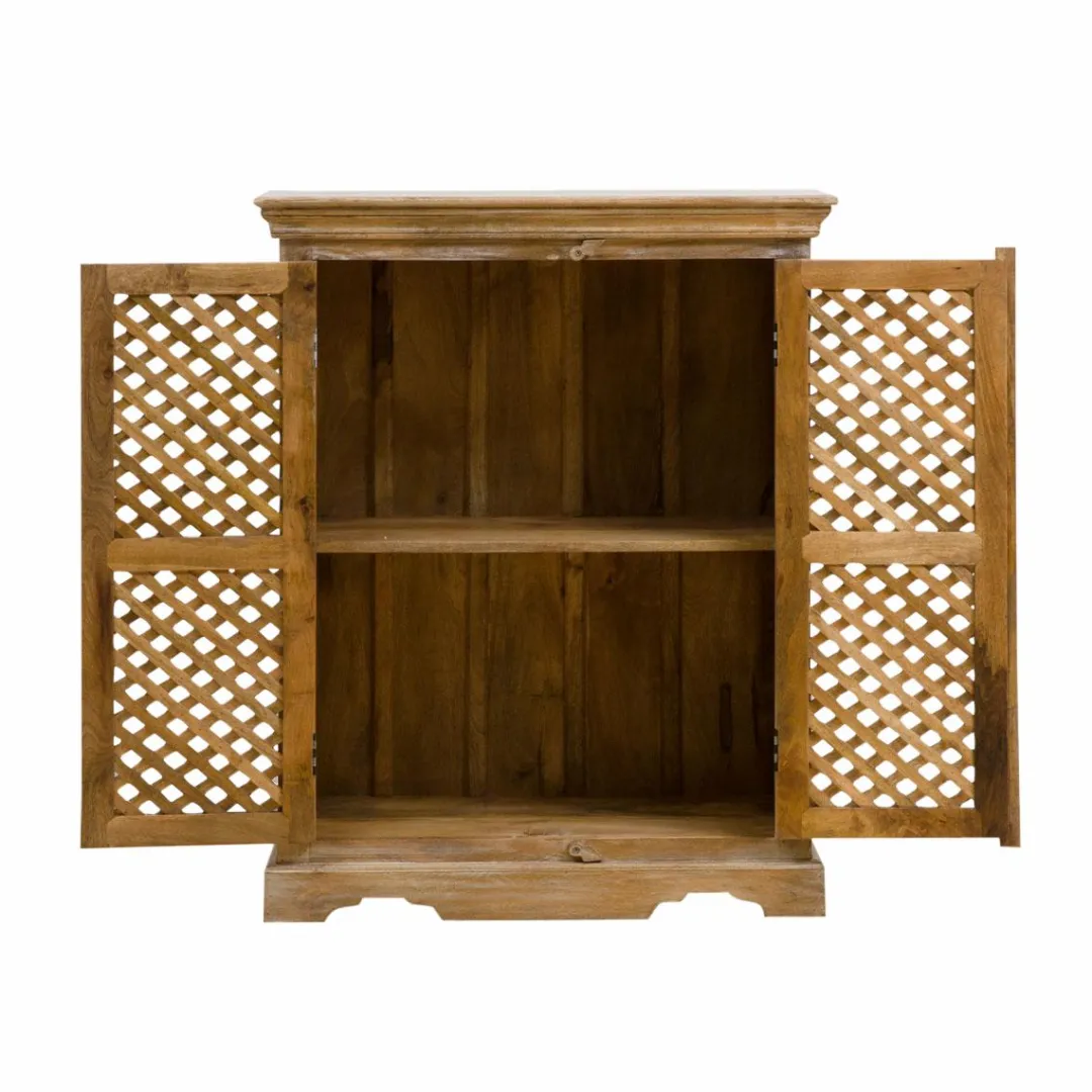 Buffet<Made in Meubles Buffet haut en bois de manguier Rosa