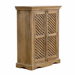 Buffet<Made in Meubles Buffet haut en bois de manguier Rosa