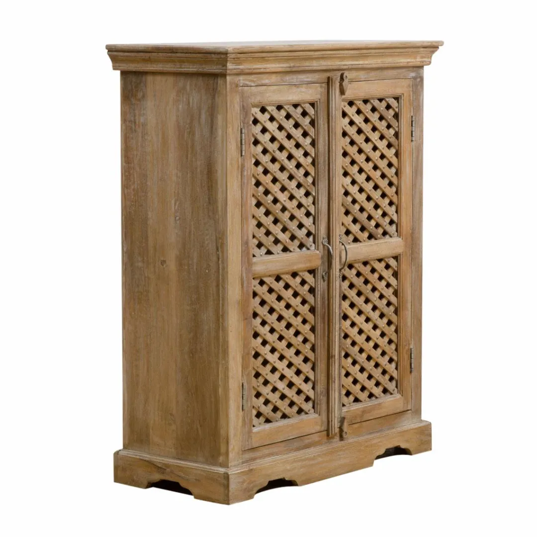 Buffet<Made in Meubles Buffet haut en bois de manguier Rosa