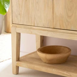 Buffet<Made in Meubles Buffet haut en bois de manguier Ode