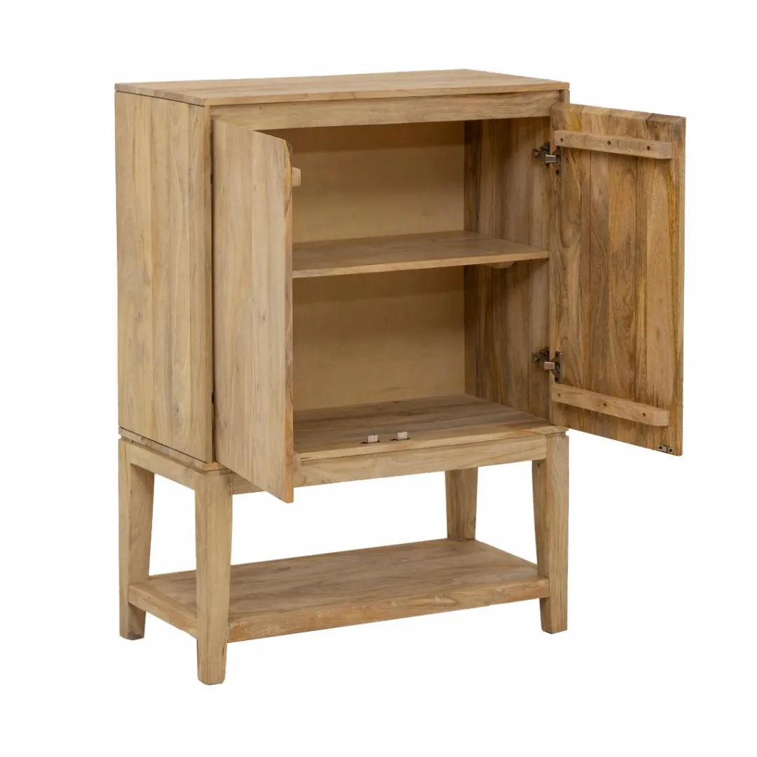 Buffet<Made in Meubles Buffet haut en bois de manguier Ode