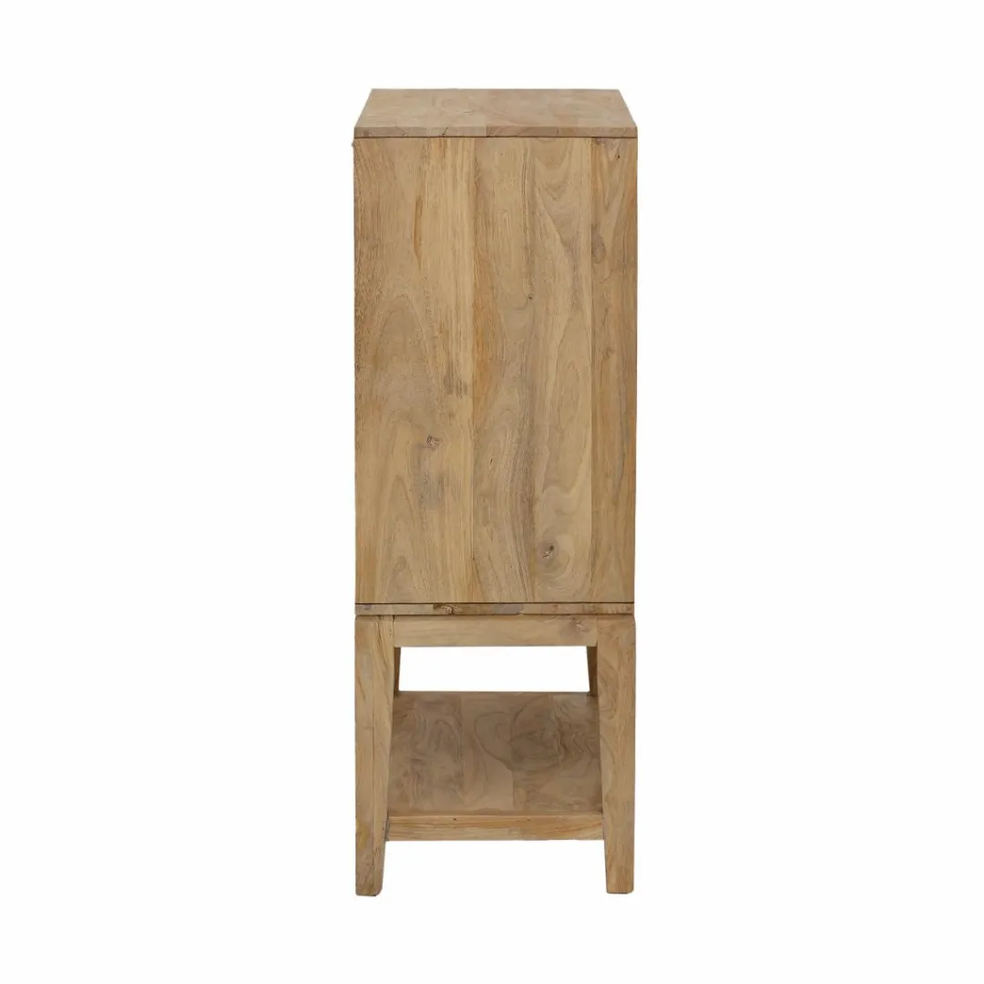 Buffet<Made in Meubles Buffet haut en bois de manguier Ode