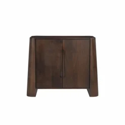 Buffet<Made in Meubles Buffet haut en bois de manguier foncé Liriel