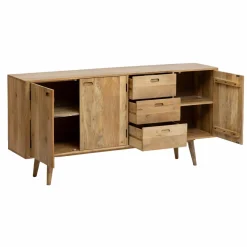 Buffet|Meuble Sous Vasque<Made in Meubles Buffet long en bois de manguier Rowene