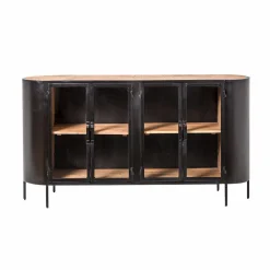 Buffet|Vaisselier<Made in Meubles Buffet vitrine en métal Achille