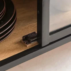 Buffet|Vaisselier<Made in Meubles Buffet vitrine en métal Achille