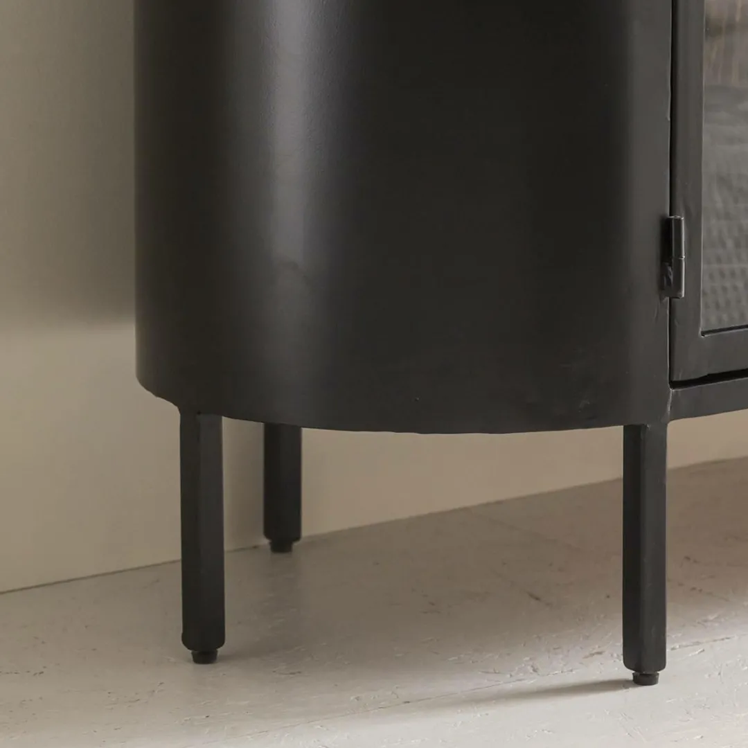 Buffet|Vaisselier<Made in Meubles Buffet vitrine en métal Achille