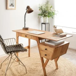 Bureau<Made in Meubles Bureau en bois d'acacia Eliott
