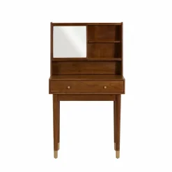 Bureau<Made in Meubles Bureau en bois d'acacia et métal Emiel