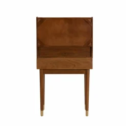 Bureau<Made in Meubles Bureau en bois d'acacia et métal Emiel