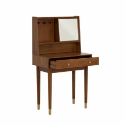 Bureau<Made in Meubles Bureau en bois d'acacia et métal Emiel