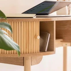 Bureau<Made in Meubles Bureau en bois pin clair Colin