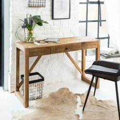 Bureau<Made in Meubles Bureau en bois recyclé Blaise