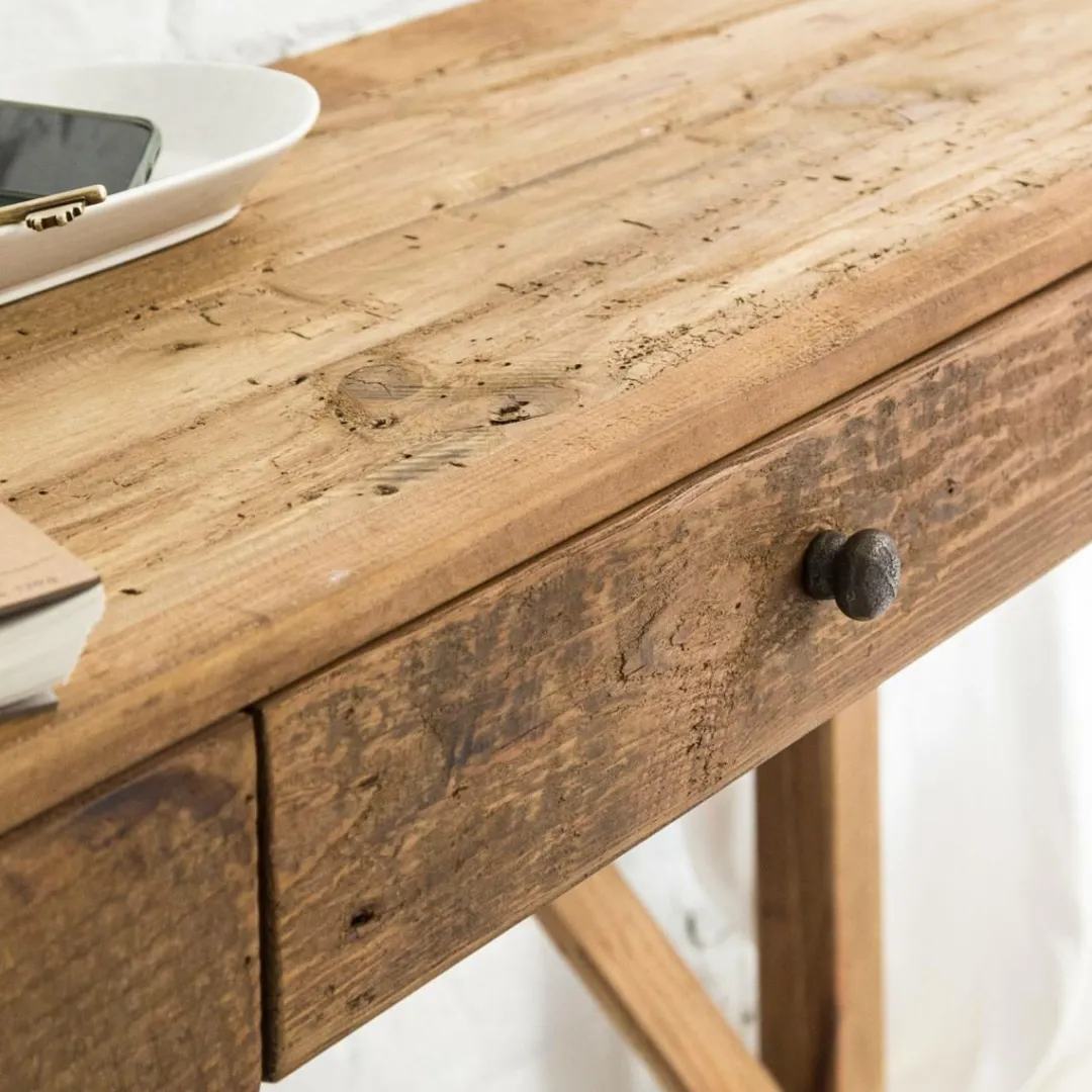 Bureau<Made in Meubles Bureau en bois recyclé Blaise