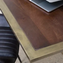 Bureau<Made in Meubles Bureau pupitre en bois et métal Capucine