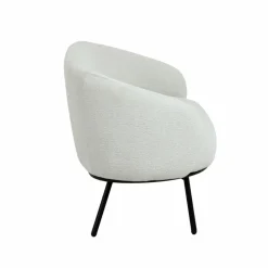 Canapé<Made in Meubles Canapé en tissu bouclette écru Filipa