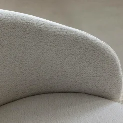 Canapé<Made in Meubles Canapé en tissu bouclette écru Filipa