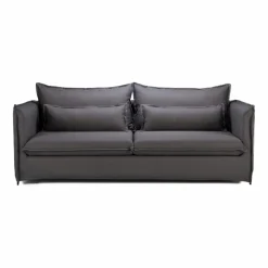 Canapé<Made in Meubles Canapé en tissu gris 3 places Madrid
