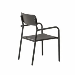 Chaise De Jardin<Made in Meubles Chaise de jardin en aluminium gris  Kaïa (lot de 2)