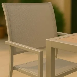 Chaise De Jardin<Made in Meubles Chaise de jardin taupe Ilona (lot de 2)