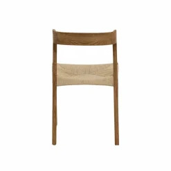 Chaise<Made in Meubles Chaise en bois de chêne et en corde Auren (lot de 2)