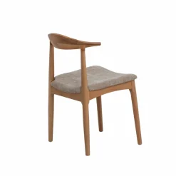 Chaise<Made in Meubles Chaise en bois de hêtre clair Aline (lot de 2)